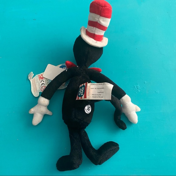 🎈4 for $40🎈NWT Universal Studios Dr. Seuss Plush Doll The Cat In The Hat - Picture 8 of 15
